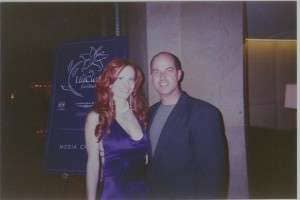 Phoebe Price with Matthew Resler at Lili Claire Event 2005 300x200 1